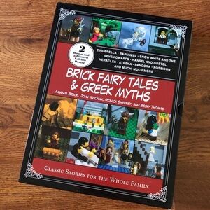 Lego Brick Fairy Tales & Green Myths hardback book set
